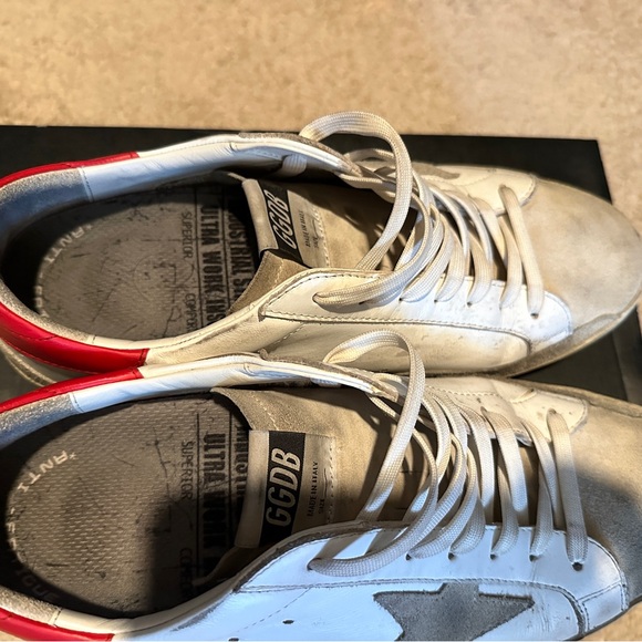 Men’s used Golden Goose sneakers size 10 - Picture 3 of 9